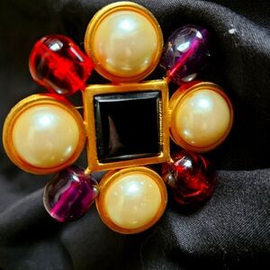 Vintage Nordstrom lapel pin or (stunning with a LBD-little black dress)